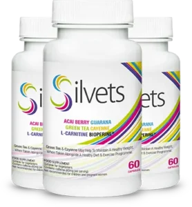 Silvets weight loss tablets with natural ingredients for effective fat burning and energy boost